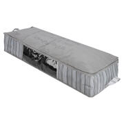 Θηκη Αποθηκευσησ Non Woven Υφασματινη 100x50x20cm Με Παραθυρο Ivory  03-24000