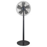 Estia Ανεμιστήρας Επιδαπέδιος Ορθοστάτης 40cm 55w Με Τηλεχειριστήριο 06-21108 Levanto Μαύρος