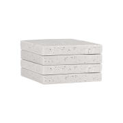 Estia Σουβερ Με Οψη Travertine 10x10cm Σετ 4τεμ.  07-36867