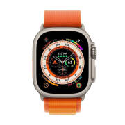 Apple Watch Ultra GPS + Cellular 49mm (Titanium Case with Orange Alpine Loop Small)