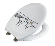 Wenko Καπάκι Λεκάνης Πλαστικό 46x39cm Κολωνία 223781121