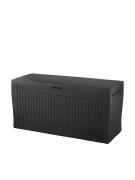Keter Μπαούλο Αποθήκευσης Εξωτερικού Χώρου Comfy Πλαστικό 270lt  Ανθρακί Μ117xΠ45xΥ57εκ.