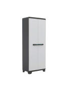 Keter Δίφυλλη Ντουλάπα Linear Πλαστική με 3 Ράφια Με Ράφια 68x39x173εκ.