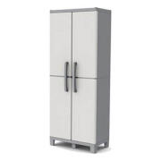 Keter Δίφυλλη Πλαστική Ντουλάπα Με 4 Ράφια 68x38x170cm 172023514 Winner