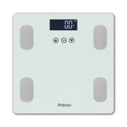 Primo Ζυγαριά Λιπομετρητής Γυάλινη 180kg PRBS-40464 Λευκό