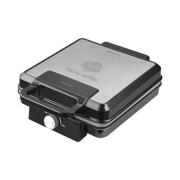 PRIMO ΒΑΦΛΙΕΡΑ PRWM-40548 4-4ΘΕΣΕΩΝ ΚΕΡΑΜ MARBLE ΠΛΑΚΕΣ 1500W INOX/ΜΑΥΡΟ