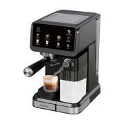 MHX ESPRESSO+MILK FROTHER PREM-40570 PRIMO HOT&COLD 3ΣΕ1 20BAR DIGITAL ΜΑΥΡΗ/ΙΝΟΧ