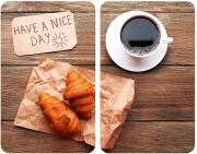 Wenko Γυάλινα προστατευτικά καλύμματα για εστίες κουζίνας 538621121 Nice Day 2τμχ