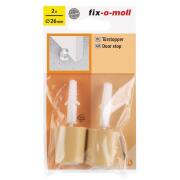 FIXOMOLL ΣΤΟΠ ΠΟΡΤΑΣ ΜΕ ΒΙΔΑ ΚΑΙ ΟΥΠΑ Φ 26 ΜΠΕΖ  2 ΤΕΜ