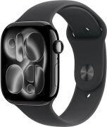 Apple Watch Series 11 GPS Smartwatch 46mm M/L Jet Black