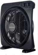 Daewoo Ανεμιστήρας Box Fan 60W με Διάμετρο 30cm Dcool 12D Μαύρο