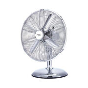 Primo Ανεμιστήρας Επιτραπέζιος Μεταλλικός 30cm 40W PRΤF-80579 Χρώμιο