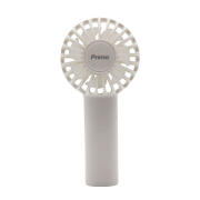 PRIMO ΑΝΕΜΙΣΤΗΡΑΣ ΜΙΝΙ ΧΕΙΡΟΣ 2.5'' 6cm PRMF-80689 ΛΕΥΚΟΣ ΜΕ USB ΕΠΑΝΑΦ.