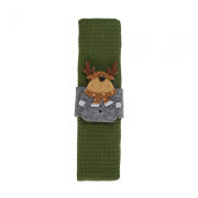 Heinner Χριστουγεννιάτικη Βαμβακερή Πετσέτα Φαγητού Λαδί 38 x 64 cm HR-KTWL-RINGG