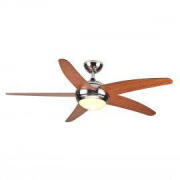 Human Ανεμιστήρας Οροφής Τηλεχειριζόμενος με Φως και 5 Φτερά 52 60W R-52001-XY-1L