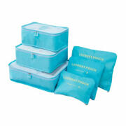 Τσάντες Οργάνωσης Ταξιδίου 6 τεμ. Γαλάζιο