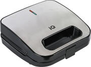 IQ Τοστιέρα με Αποσπώμενες Πλάκες για 2 Τοστ 750W Inox