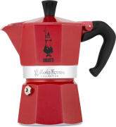 Bialetti Καφετιέρα  Moka Express  3 φλιτζανιών Κόκκινη