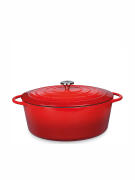 Kuchenprofi- Provence Γάστρα Οβάλ Μαντεμένια 40 Εκ - 12,5 Λιτ Κόκκινη
