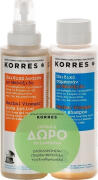 Korres Set Αντιφθειρική Λοσιόν Με Μηλόξιδο 150ml + Δώρο Σαμπουάν Με Μηλόξιδο 150ml