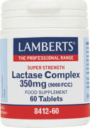 Lamberts Lactase Complex 350mg Συμπλήρωμα Διατροφής Φυσικής Λακτάσης 60 tabs