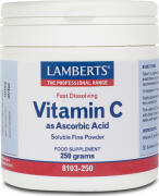 Lamberts Vitamin C as Ascorbic Acid 500mg Βιταμίνη για Ενέργεια & Ανοσοποιητικό 250gr