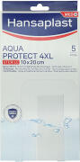 Hansaplast Aqua Protect Αυτοκόλλητα Επιθέματα 4XL 20x10cm 5τμχ