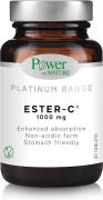 Power Of Nature Platinum Range Ester-C Βιταμίνη για Ενίσχυση του Ανοσοποιητικού, τo Δέρμα & Αντιοξειδωτική δράση 1000mg 30 ταμπλέτες