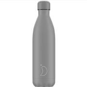 Chilly's Monochrome Μπουκάλι Θερμός All Matte Grey 750ml