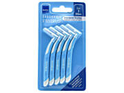 Intermed Ergonomic InterBrush Μεσοδόντια Βουρτσάκια με Λαβή 0.6mm Γαλάζια 5τμχ