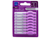 Intermed Mini Ergonomic Μεσοδόντια Βουρτσάκια με Λαβή 1.10mm Μωβ 8τμχ