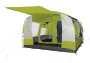Campus Σκηνή Διπλής Οροφής Family για 7 Άτομα 400x330x220εκ. Πράσινο