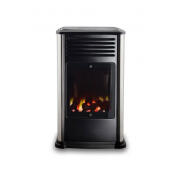 Coral Gas Θερμάστρα Υγραερίου Manhattan Μαύρη