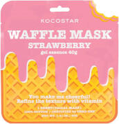 Kocostar Waffle Mask Strawberry Μάσκα Προσώπου για Καθαρισμό / Λάμψη 40gr