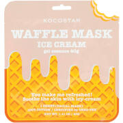 Kocostar Waffle Mask Ice Cream Μάσκα Προσώπου για Σύσφιξη 40gr