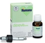 Humana Ditrevit Forte Βιταμίνη D3 και DHΑ