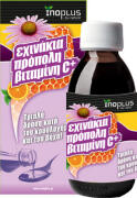 InoPlus Echinacea + Vit C + Propolis Σιρόπι με Τριπλή Δράση κατά του Βήχα & του Κρυολογήματος 120ml