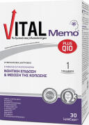 Vital Plus Memo Q10 Συμπλήρωμα για την Μνήμη 30 Κάψουλες