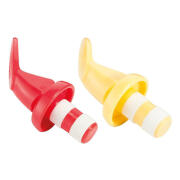 Tescoma Πώματα Μπουκαλιών Πολύχρωμα 9cm Σετ 2 Τεμαχίων