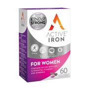 Bionat Active Iron For Women με Βιταμίνη C 30 Ταμπλέτες 30 Κάψουλες