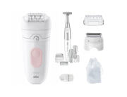 Braun SE5-230 Αποτριχωτική Μηχανή Wet & Dry +9 Εξαρτήματα