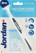Jordan Easy Clean Flosser & 20τμχ Ανταλλακτικά Νήματος Οδοντικό Νήμα με Λαβή Γκρι