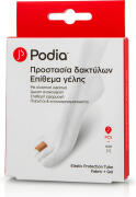 Podia Επιθέματα Soft Protection Tube Fabric με Gel για τους Κάλους Medium 2τμχ