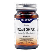 Quest Mega B Complex With 1000mg Vitamin C Βιταμίνη 1000mg 30 ταμπλέτες