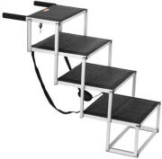Vevor KZDGLT4STEP2RPH4ZV0 Σκάλες Σκύλου 4 Σκαλοπατιών για Αυτοκίνητα Αλουμινίου έως 250 lbs
