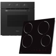 Tesla Εντοιχιζόμενος Φούρνος 65lt με Κεραμικές Εστίες