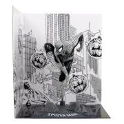 FIG MCFARLANE MARVEL SPIDERMAN 1:10TH SCALE COLLECTIBLE WITH SCENE GOLD LABEL 31CM
