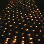 Joylight Kουρτίνα 480led Λαμπάκια 3Χ3 Χρώμα Καλωδίου Διάφανο με Χρώμα Φωτός Θερμό