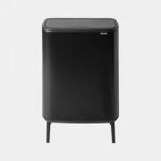 Brabantia Δοχείο απορριμμάτων Touch Bin Hi 2x30lt Black σειρά BO