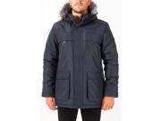 Pierre Cardin Ανδρικό Μπουφάν Μακρυμάνικο με κουκούλα σε χρώμα Navy XLarge